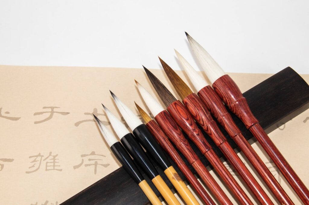 chinese calligraphy brushes introduce-chinese-calligraphy-for beginners